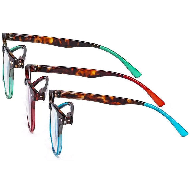 eyekeeper.com 3 Pack Vintage Stylish Reading Glasses R060D Eyeglasses White Smoke 3 Pairs Mix / +0.50,3 Pairs Mix / +0.75,3 Pairs Mix / +1.00,3 Pairs Mix / +1.25,3 Pairs Mix / +1.50,3 Pairs Mix / +1.75,3 Pairs Mix / +2.00,3 Pairs Mix / +2.25,3 Pairs Mix / +2.50,3 Pairs Mix / +2.75,3 Pairs Mix / +3.00,3 Pairs Mix / +3.50