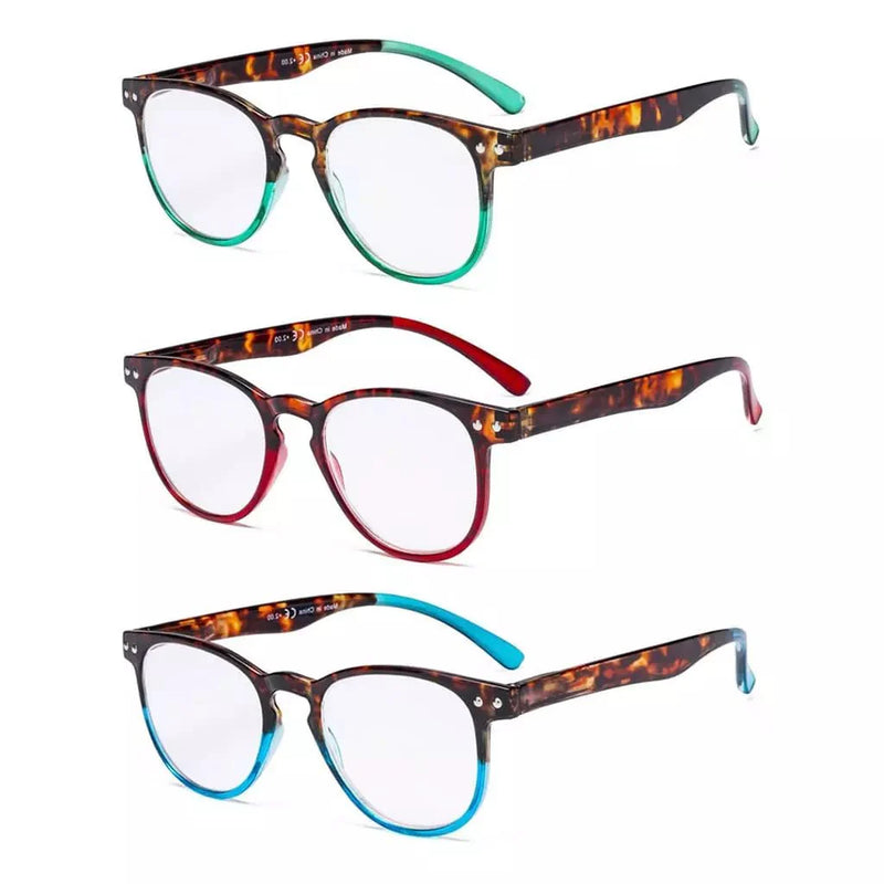 eyekeeper.com 3 Pack Vintage Stylish Reading Glasses R060D Eyeglasses White Smoke 3 Pairs Mix / +0.50,3 Pairs Mix / +0.75,3 Pairs Mix / +1.00,3 Pairs Mix / +1.25,3 Pairs Mix / +1.50,3 Pairs Mix / +1.75,3 Pairs Mix / +2.00,3 Pairs Mix / +2.25,3 Pairs Mix / +2.50,3 Pairs Mix / +2.75,3 Pairs Mix / +3.00,3 Pairs Mix / +3.50