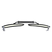 eyekeeper.com 3 Pack Wide Clip on Blue Light Filter Glasses C60 (58MMx38MM) Eyeglasses White Smoke Clear-3pcs