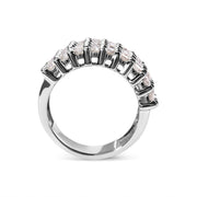 Bids.com 14k White Gold 4.0 Cttw Diamond 5 Row Ring Band (I-J Color, I1-I2 Clarity) - Ring Size 7 Rings White Smoke 7 / White.Gold,6 / White.Gold,8 / White.Gold,9 / White.Gold