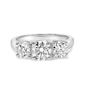 Bids.com 14K White Gold 2.00 Cttw Lab Grown Diamond 3 Stone Ring Band (F-G Color, VS1-VS2 Clarity) - Ring Size 7 Rings White Smoke 7 / White.Gold / 2,9 / White.Gold / 2,6 / White.Gold / 2,8 / White.Gold / 2,5 / White.Gold / 2