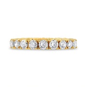 Bids.com 14K Yellow Gold 2.00 Cttw Shared Prong Set Round Cut Diamond Eternity Band (J-K Color, VS1-VS2 Clarity) - Ring Size 6.75 Rings Light Gray 6.75 / Yellow.Gold,8 / Yellow.Gold,6 / Yellow.Gold,7 / Yellow.Gold,6.5 / Yellow.Gold