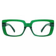 eyekeeper.com 30% Blue Light Blocking Glasses Metalless Screwless Eyeglasses NR9107-B15 Eyeglasses White Smoke Green / without magnification