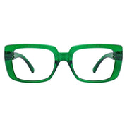 eyekeeper.com 30% Blue Light Blocking Glasses Metalless Screwless Eyeglasses NR9107-B15 Eyeglasses Sea Green Green / without magnification