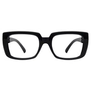 eyekeeper.com 30% Blue Light Blocking Glasses Metalless Screwless Eyeglasses NR9107-B15 Eyeglasses White Smoke Black / without magnification