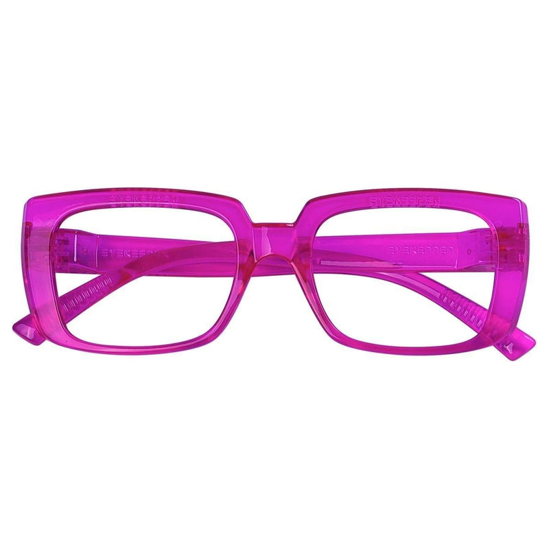 eyekeeper.com 30% Blue Light Blocking Glasses Metalless Screwless Eyeglasses NR9107-B15 Eyeglasses Violet Red Black / without magnification,Clear / without magnification,Green / without magnification,Purple / without magnification,Red / without magnification,Rose / without magnification