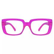 eyekeeper.com 30% Blue Light Blocking Glasses Metalless Screwless Eyeglasses NR9107-B15 Eyeglasses White Smoke Rose / without magnification