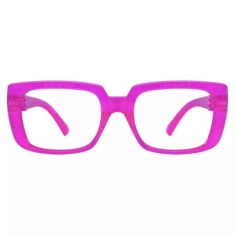 eyekeeper.com 30% Blue Light Blocking Glasses Metalless Screwless Eyeglasses NR9107-B15 Eyeglasses White Smoke Rose / without magnification
