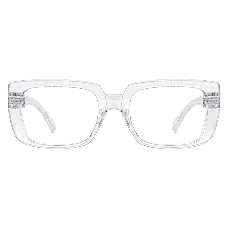 eyekeeper.com 30% Blue Light Blocking Glasses Metalless Screwless Eyeglasses NR9107-B15 Eyeglasses Lavender Clear / without magnification