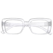 eyekeeper.com 30% Blue Light Blocking Glasses Metalless Screwless Eyeglasses NR9107-B15 Eyeglasses White Smoke Black / without magnification,Clear / without magnification,Green / without magnification,Purple / without magnification,Red / without magnification,Rose / without magnification