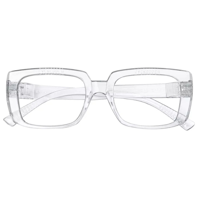 eyekeeper.com 30% Blue Light Blocking Glasses Metalless Screwless Eyeglasses NR9107-B15 Eyeglasses White Smoke Black / without magnification,Clear / without magnification,Green / without magnification,Purple / without magnification,Red / without magnification,Rose / without magnification