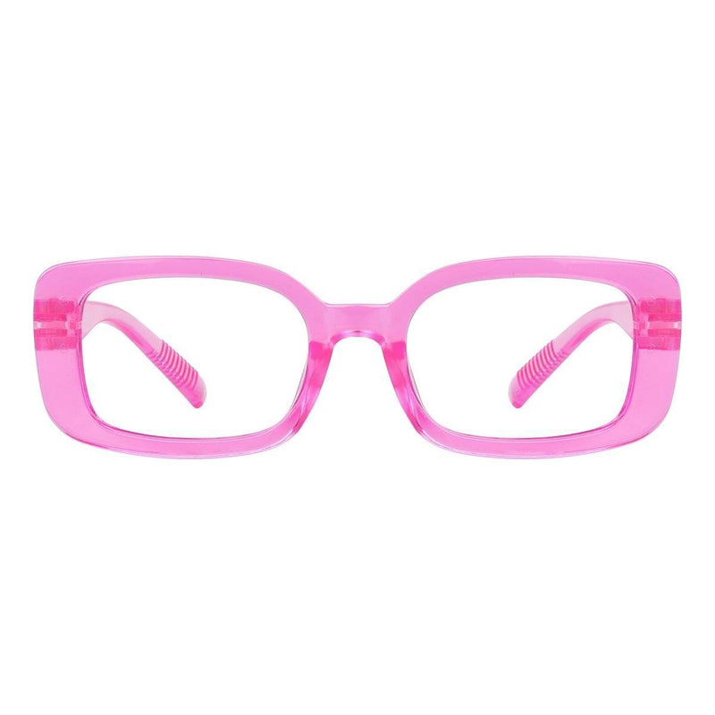 eyekeeper.com 30% Blue Light Blocking Glasses Metalless Screwless Eyewear R2502-B15 Eyeglasses Plum Pink / without magnification