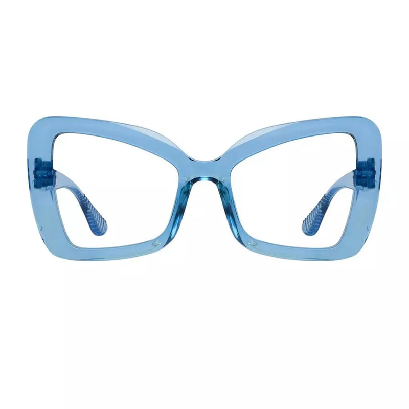 eyekeeper.com 30% Blue Light Blocking Metalless Screwless Glasses R2315-B15 Eyeglasses White Smoke Light Blue / without magnification