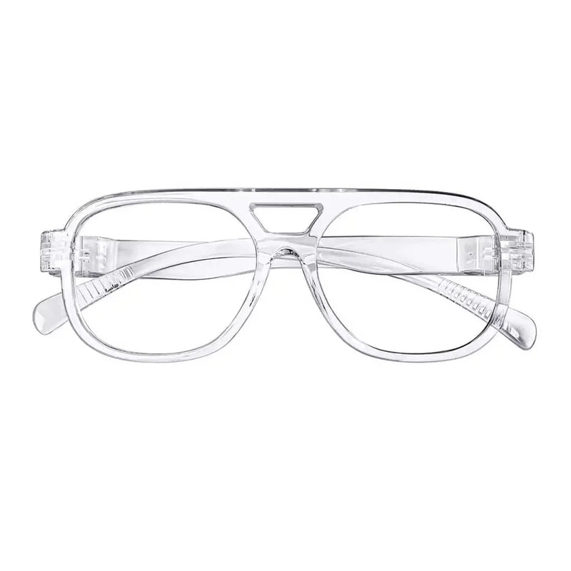 eyekeeper.com 30% Blue Light Blocking Pilot Metalless Eyeglasses R2515-B15 Eyeglasses White Smoke Black / without magnification,Clear / without magnification,Green / without magnification,Tortoise / without magnification,Red / without magnification,Yellow / without magnification
