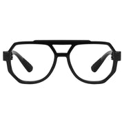 eyekeeper.com 30% Blue Light Blocking Pilot Screwless Glasses NR2309-B15 Eyeglasses White Smoke Black / without magnification
