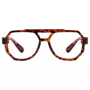 eyekeeper.com 30% Blue Light Blocking Pilot Screwless Glasses NR2309-B15 Eyeglasses White Smoke Tortoise / without magnification