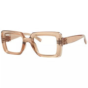 eyekeeper.com 30% Blue Light Blocking Trendy Metalless Screwless Eyewear NR2101-B15 Eyeglasses White Smoke Black / without magnification,Brown / without magnification,Green / without magnification,Purple / without magnification,Red / without magnification,Rose / without magnification