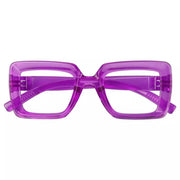eyekeeper.com 30% Blue Light Blocking Trendy Metalless Screwless Eyewear NR2101-B15 Eyeglasses White Smoke Black / without magnification,Brown / without magnification,Green / without magnification,Purple / without magnification,Red / without magnification,Rose / without magnification