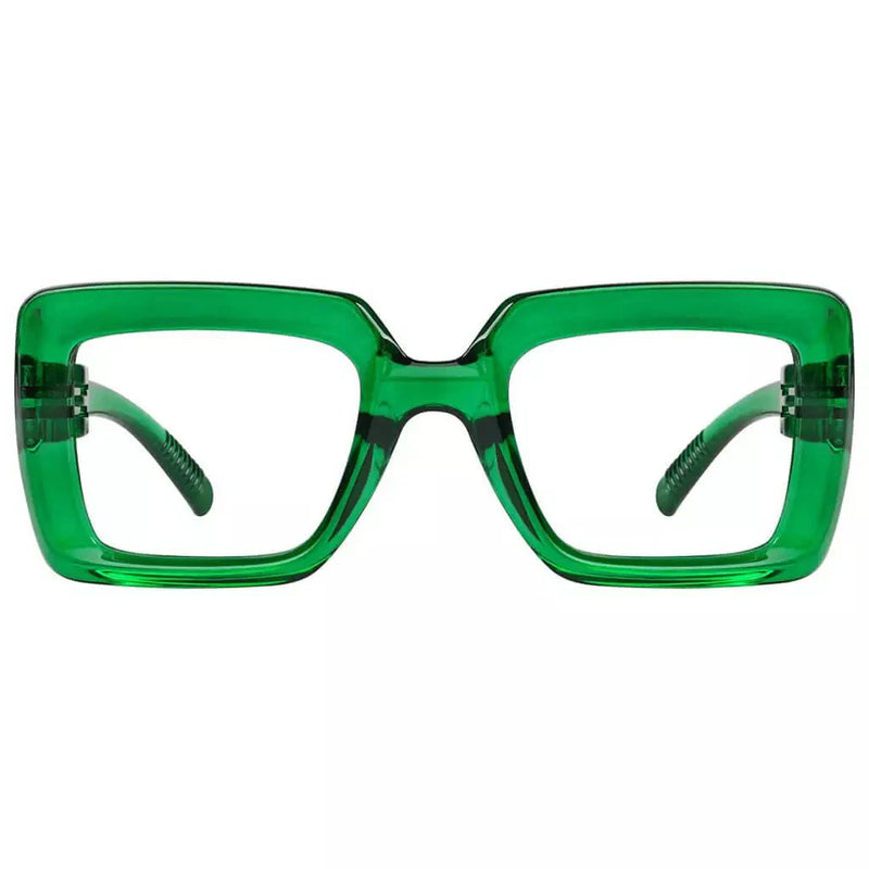 eyekeeper.com 30% Blue Light Blocking Trendy Metalless Screwless Eyewear NR2101-B15 Eyeglasses White Smoke Black / without magnification,Brown / without magnification,Green / without magnification,Purple / without magnification,Red / without magnification,Rose / without magnification
