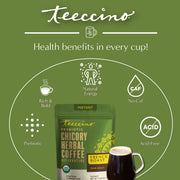 Teeccino Instant French Roast Herbal Coffee Instant Coffee Olive Drab 85g