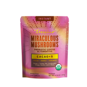 Teeccino Miraculous Mushrooms® Cacao + 5 Instant Coffee Black Black
