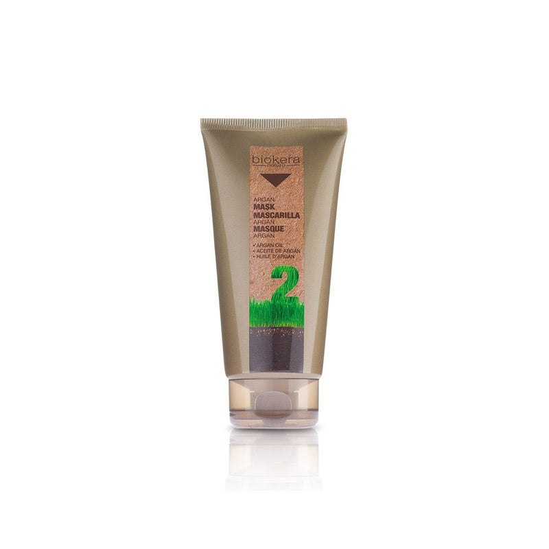 VIP Extensions Salerm Biokera Natura Argan Mask Hair Mask White Smoke