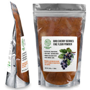 SiberianGreen.com Premium Wild-Harvested Bird Cherry Flour, 300g – Natural & Nutrient-Rich Tea & Infusions White Smoke