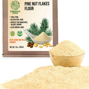 SiberianGreen.com Siberian Pine Nut Flour (Kernel Powder) – 454g / 1 lb Tea & Infusions White Smoke