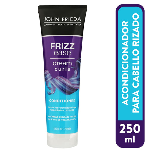 John Frieda John Frieda Frizz Ease Dream Curls Conditioner 8.45 Fl Oz Tube Conditioners White Smoke