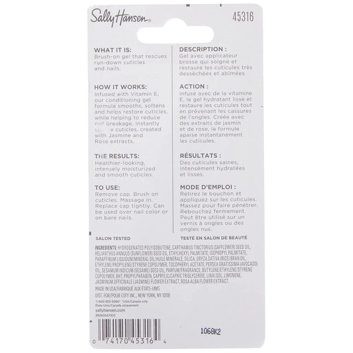 Sally Hansen Sally Hansen Nail Treatment 45316 Cuticle Rehab - 0.29 Fl Oz Nails Light Gray