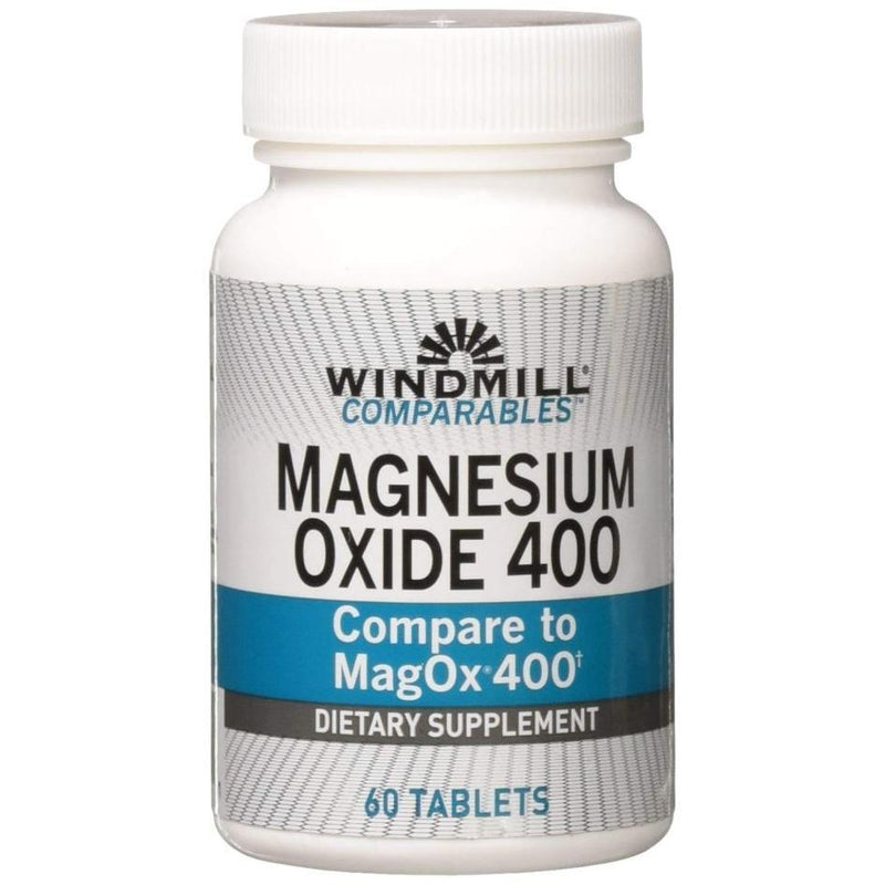 Windmill Windmill Magnesium Oxide 400 Mg Tablets Vitamins & Supplements White Smoke