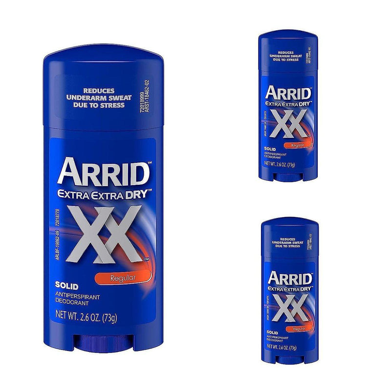 Arrid Arrid XX Extra Extra Dry Antiperspirant Deodorant Solid - Regular, 2.6 oz Stick Deodorant & Anti-Perspirant White Smoke