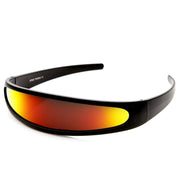 zeroUV Retro Futuristic 1980's Disco Wrap Around Space Sunglasses 8964 Sunglasses White Smoke Black Fire,Black Ice,Yellow Fire,Red Sun,Black Sun,White Ice,White Midnight,Silver Ice,Frost Ice,Frost Sun,Black Midnight,Black Silver,White Silver,Yellow Silver,Matte Black Purple,Silver Silver,Smoke Midnight,Green Rainbow,Silver Rainbow