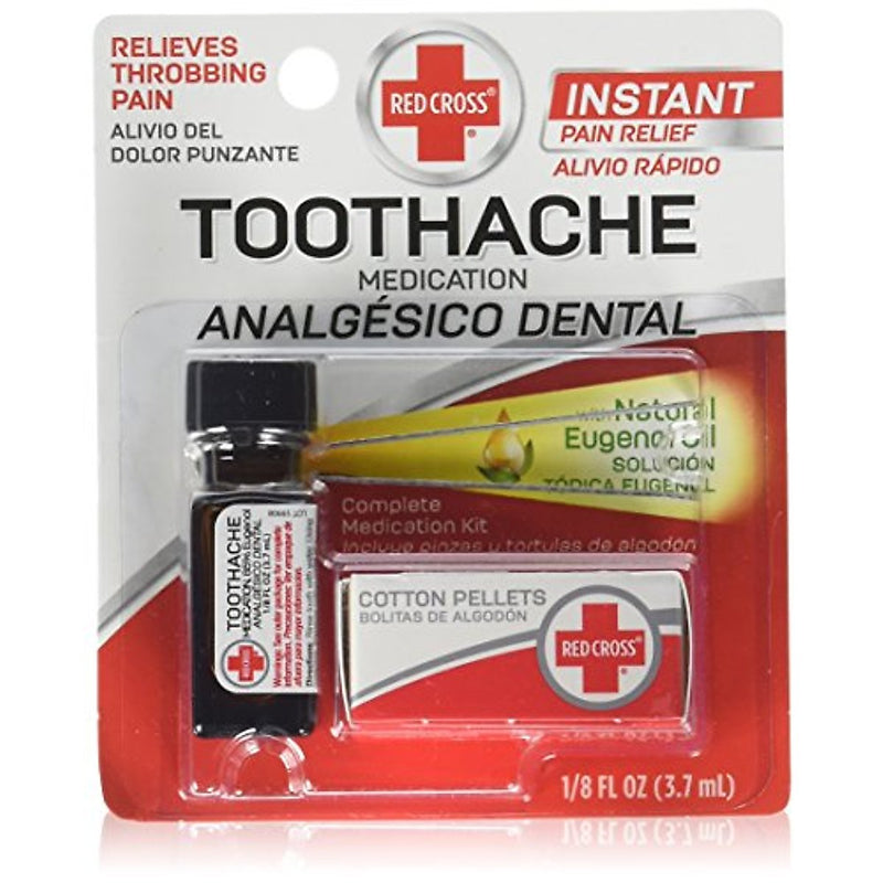 Red Cross Mentholatum RedCross Toothcare Relief Oral Care Gray