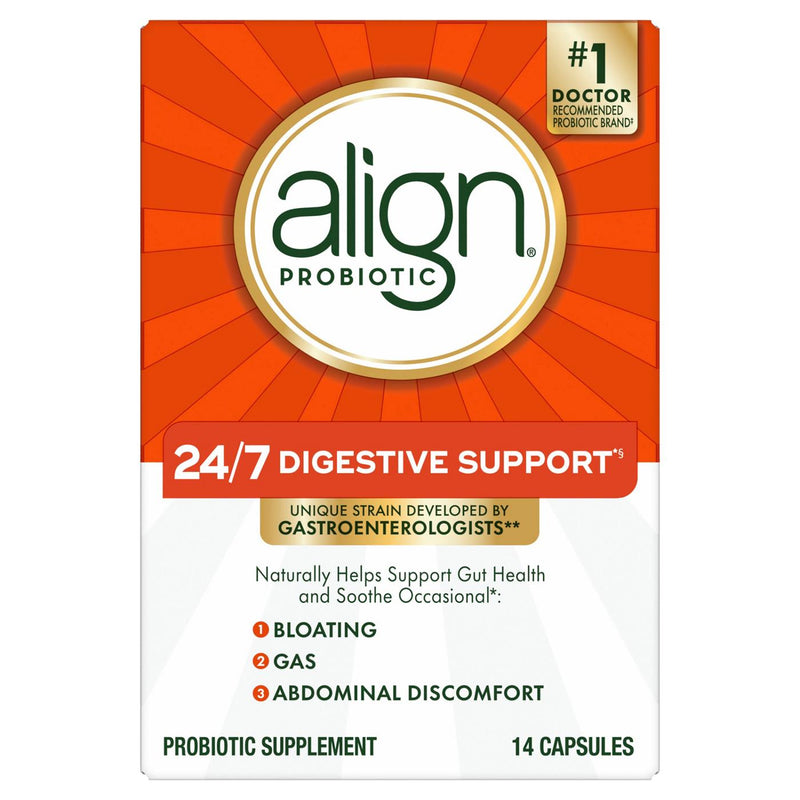 Align Align Daily Probiotic Supplement For Digestive Health Capsules Vitamins & Supplements White Smoke