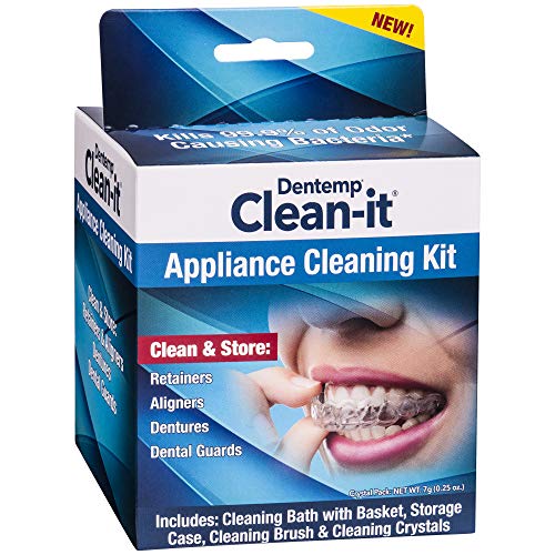 Dentemp Dentemp Clean-it: Dental Appliance Cleaning Kit Dry Cleaning Kits White Smoke