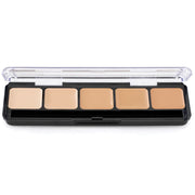 Graftobian Make-Up Company Glamour Crème™ Ultra HD Foundation Palettes Dark Slate Gray Warm #1
