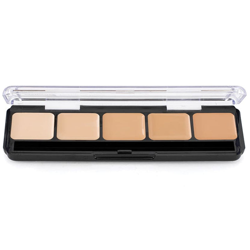 Graftobian Make-Up Company Glamour Crème™ Ultra HD Foundation Palettes Dark Slate Gray Warm #1
