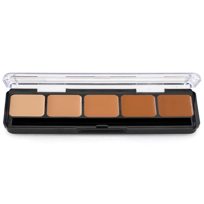 Graftobian Make-Up Company Glamour Crème™ Ultra HD Foundation Palettes Dark Slate Gray Warm #2