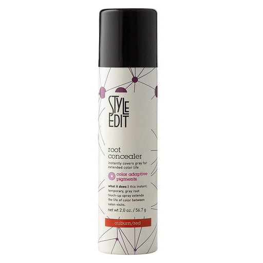 Style Edit Style Edit Root Concealer Auburn/Red 2 Oz Hair Styling Products Dark Gray