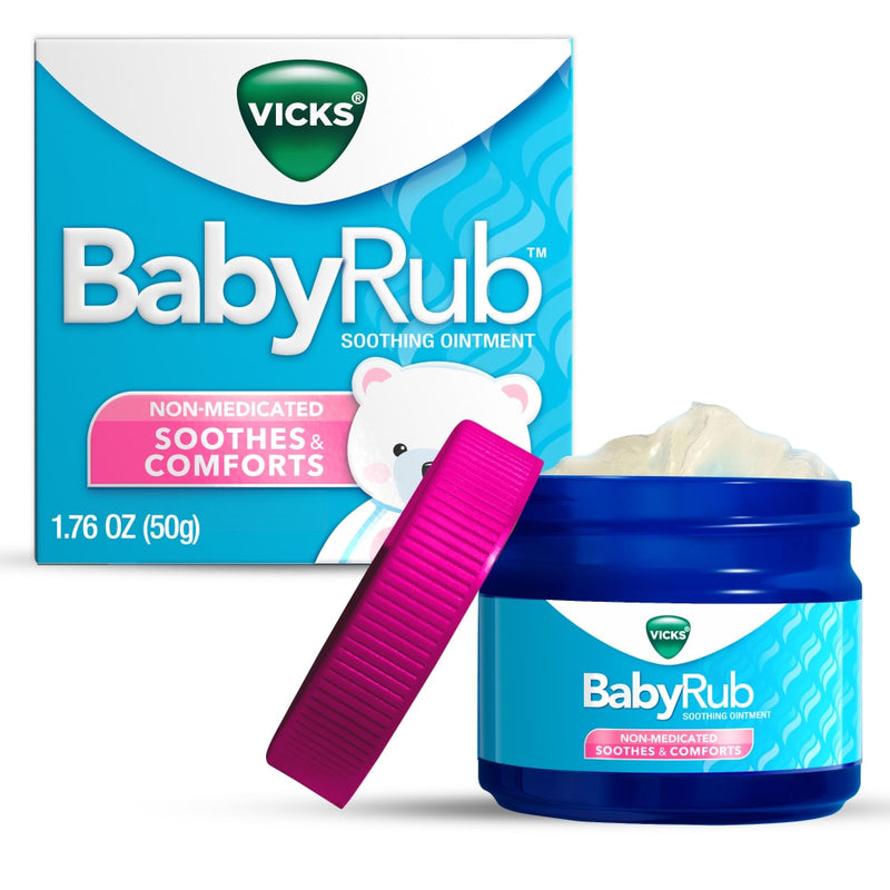 Vicks Vicks BabyRub Non- Medicated Ointment - 1.76 Oz Health & Beauty White Smoke