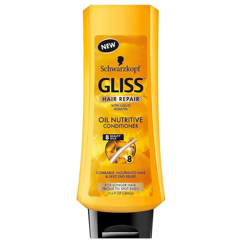 Schwarzkopf Schwarzkopf Gliss Conditioner, Oil Nutritive, Hair Repair Conditioners Seashell