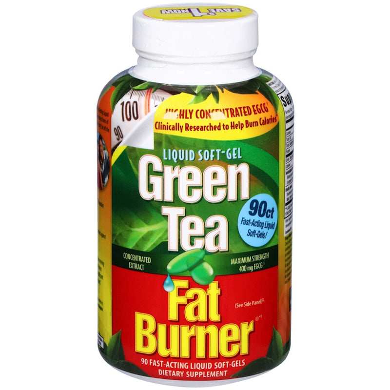 Applied Nutrition Applied Nutrition® Green Tea Fat Burner – Liquid Soft-Gels Vitamins & Supplements White Smoke