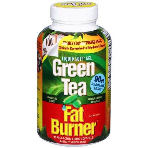 Applied Nutrition Applied Nutrition® Green Tea Fat Burner – Liquid Soft-Gels Vitamins & Supplements White Smoke