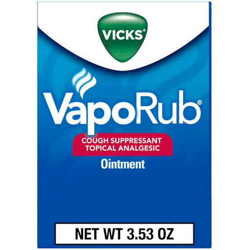 Vicks Vicks VapoRub  Ointment 3.53 Oz Health & Beauty Dark Slate Blue