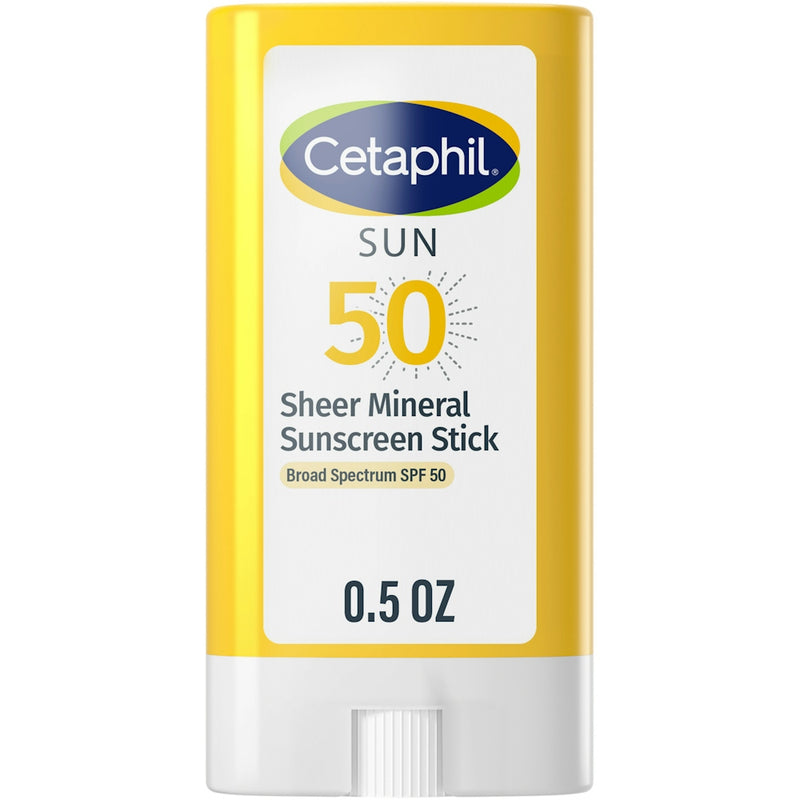 Cetaphil Cetaphil Sheer Mineral Stick Sunscreen, SPF 50, 5 Oz Sunscreen Lavender
