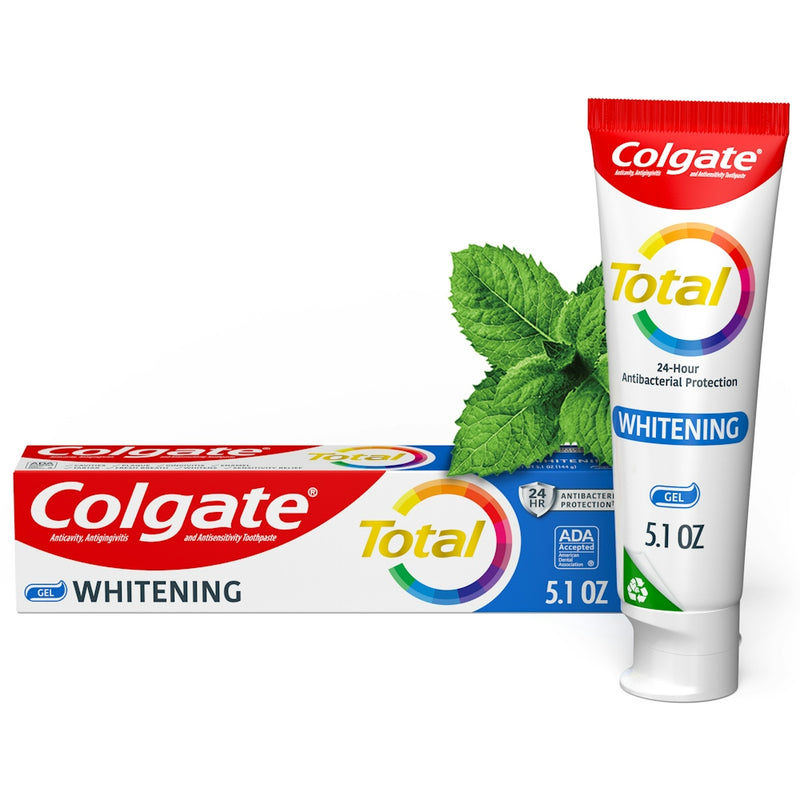 Colgate Colgate Total Gel Whitening Toothpaste 5.1 Oz Toothpaste White Smoke