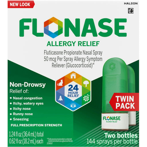 Flonase Flonase® Allergy Relief Nasal Spray – 24-Hour Non-Drowsy Formula Health & Beauty Lavender
