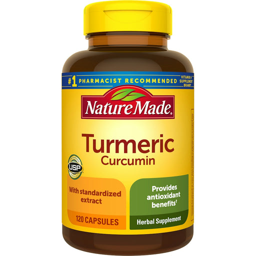Nature Made Nature Made Turmeric 500 Mg Capsules - 120ct Vitamins & Supplements White Smoke