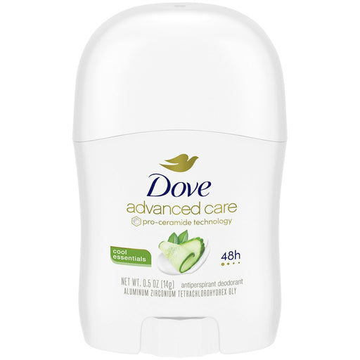 Dove Dove Advanced Care Travel Sized Antiperspirant Deodorant Stick Cool Essentials Deodorant White Smoke